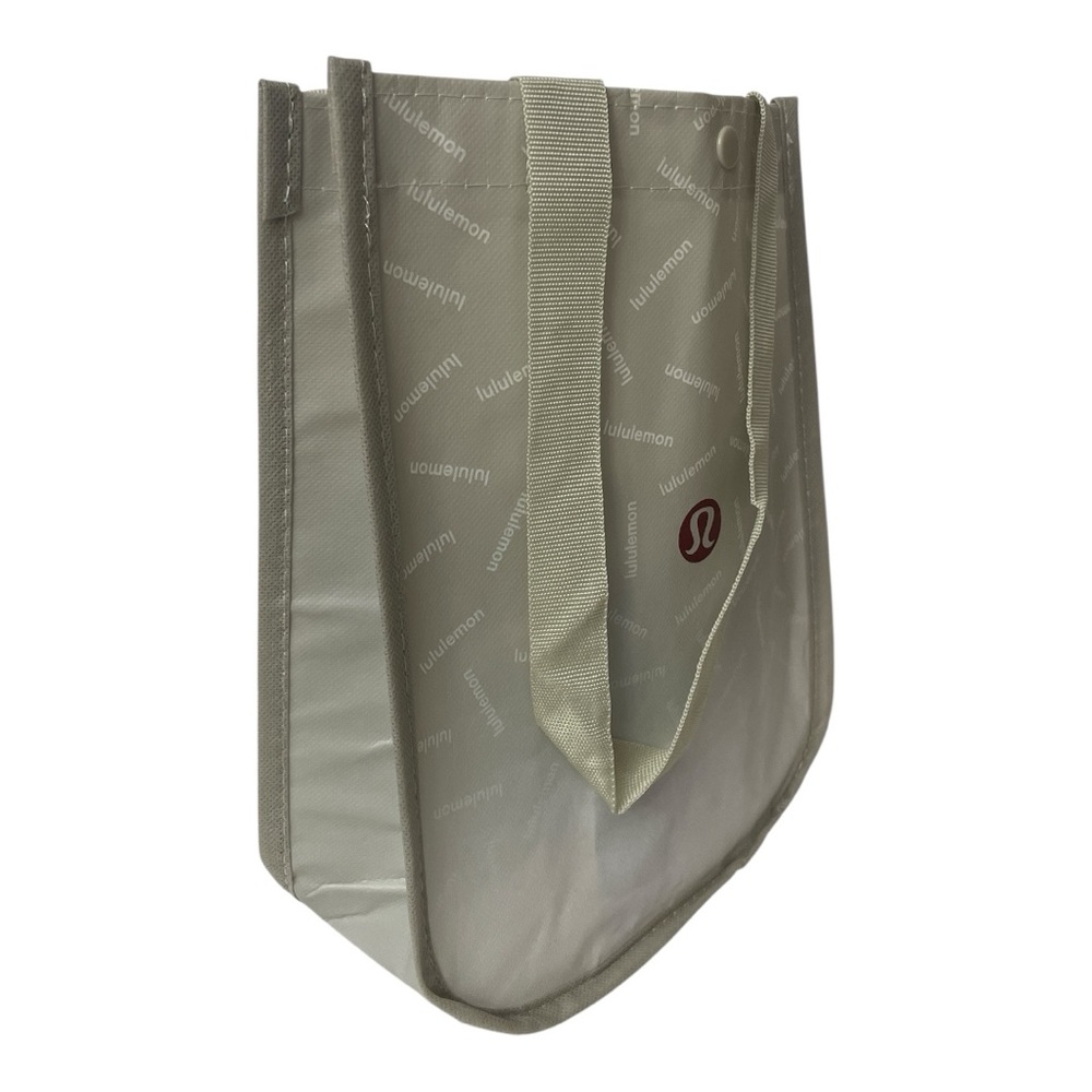 Lululemon Reusable Small Gray and White Ombre Lunch Tote, New